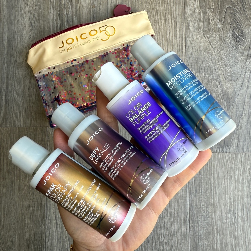 ❗️New❗️Joico Hair Care Collection with Glitter Pouch
